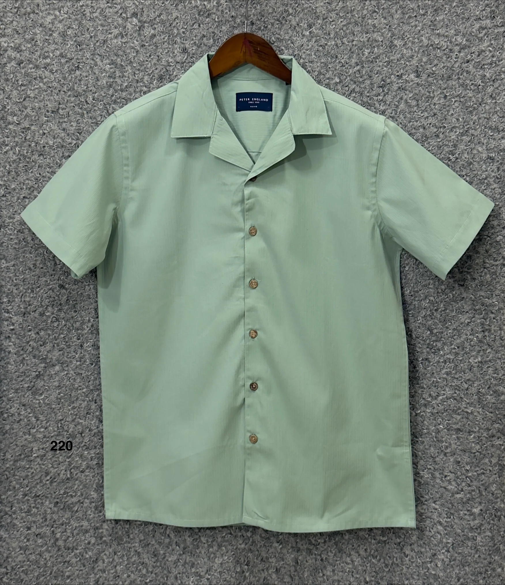 Premium Cuban Collar Relaxed Fit Shirt PECC 220