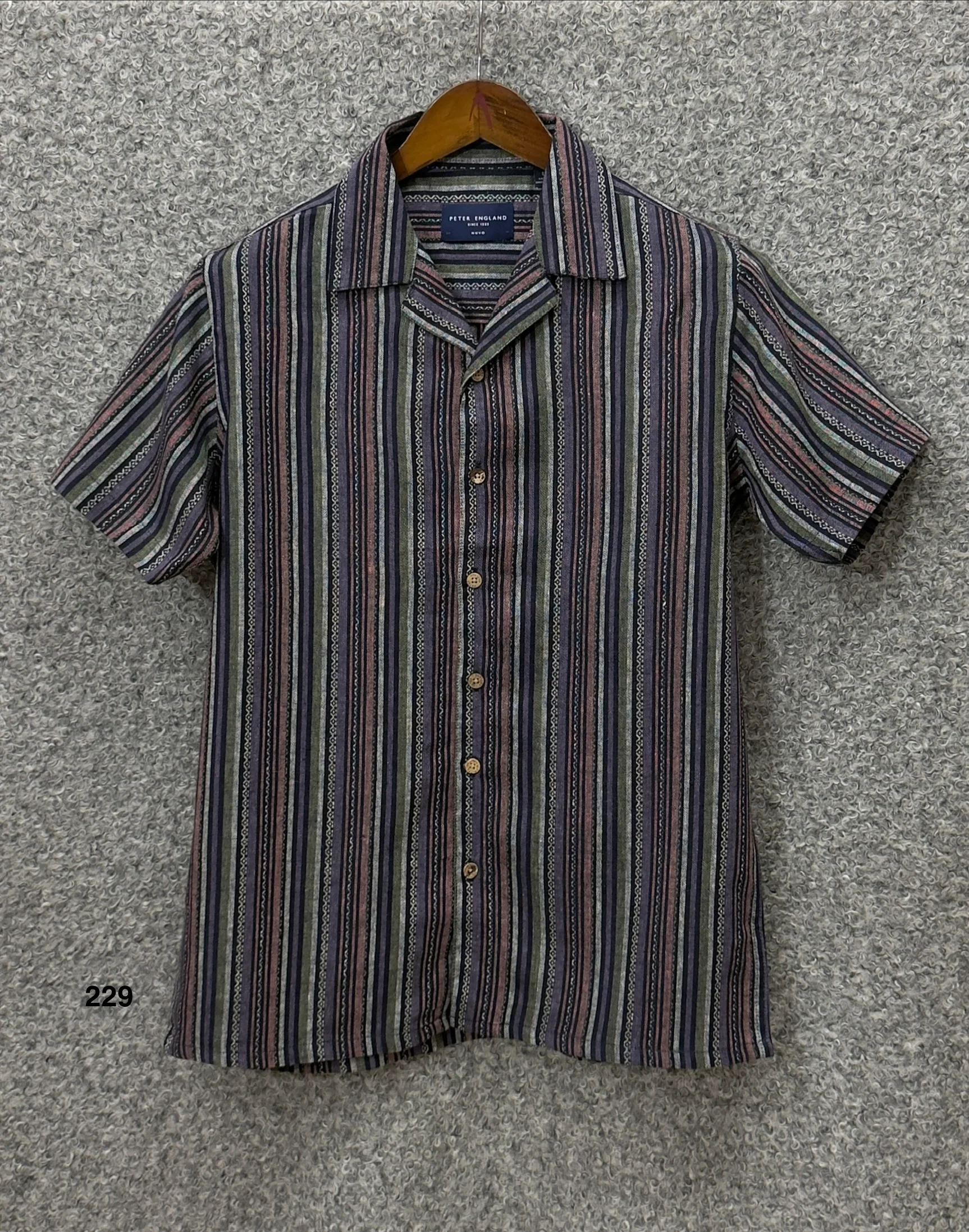Premium Cuban Collar Relaxed Fit Shirt PECC 229