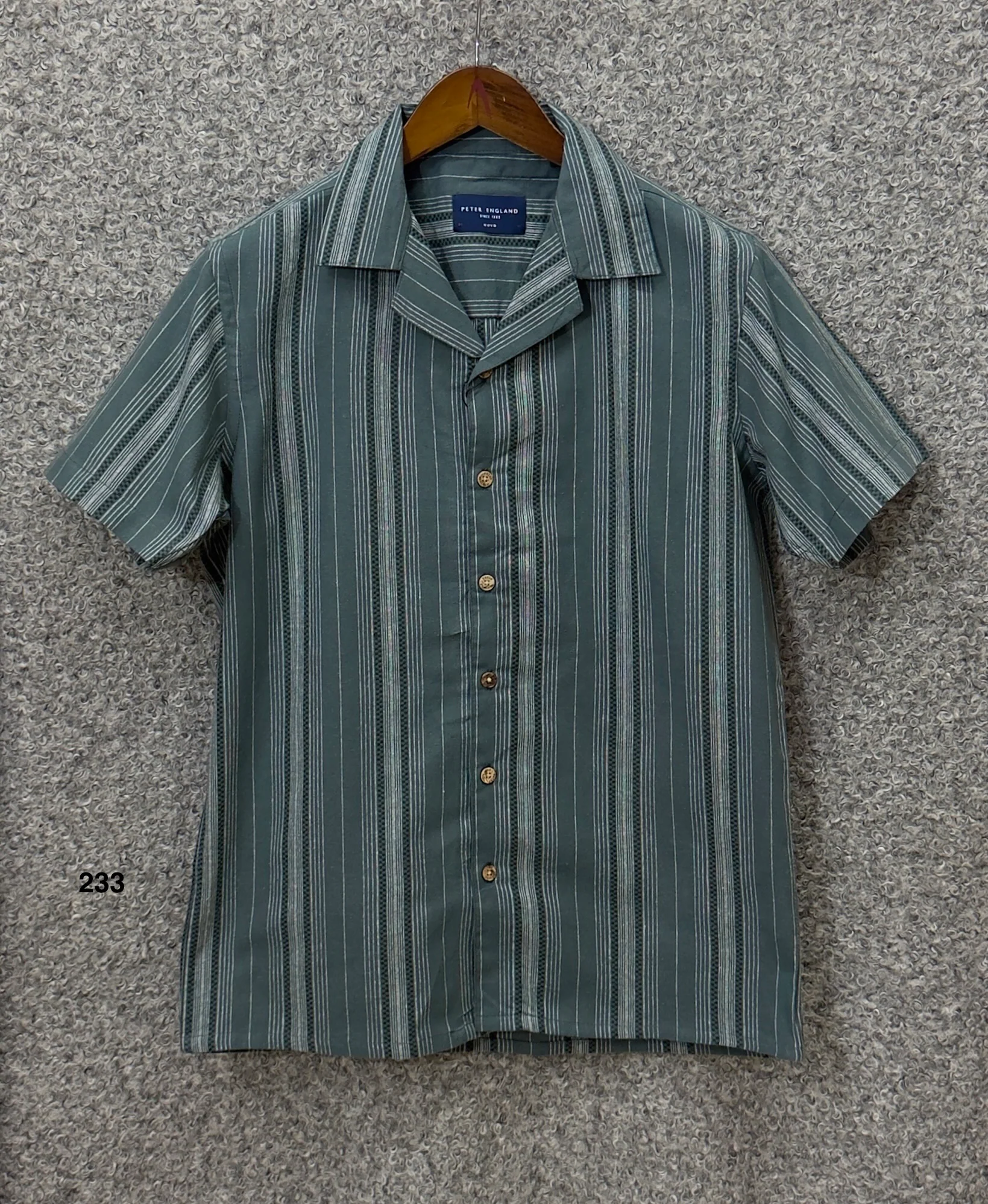 Premium Cuban Collar Relaxed Fit Shirt PECC 233