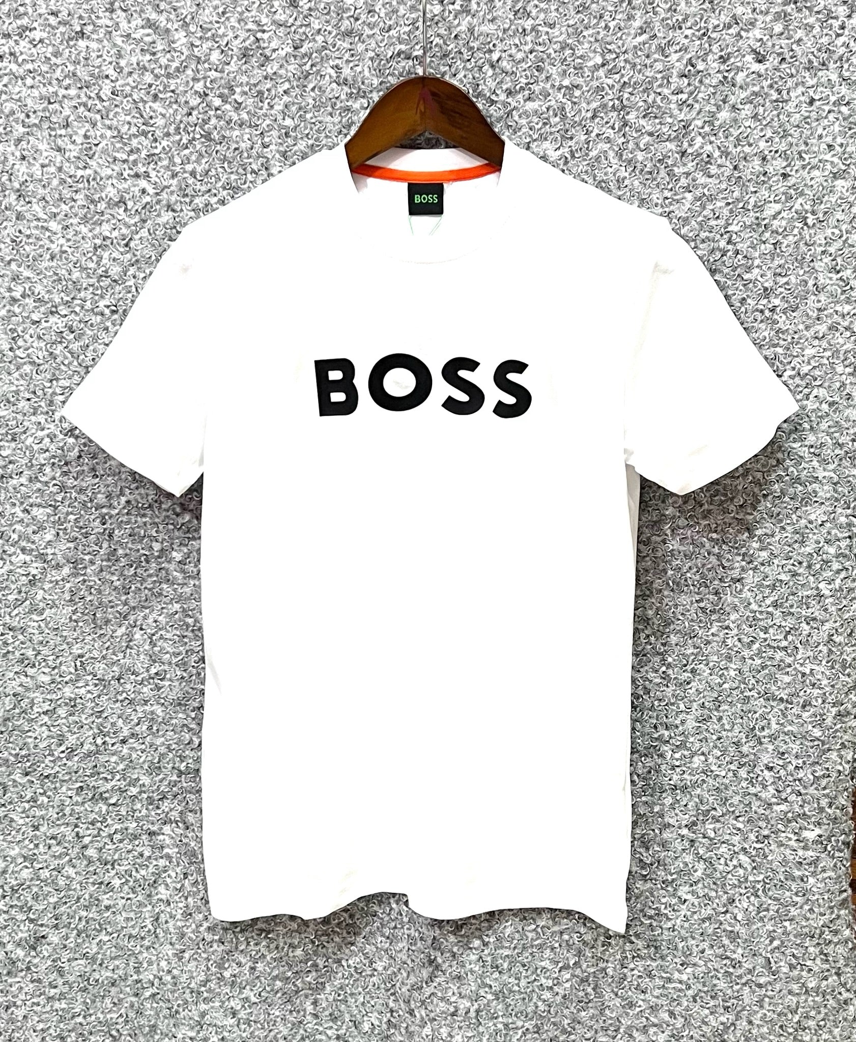 Premium Solid Print Tshirt BST White - Image 2