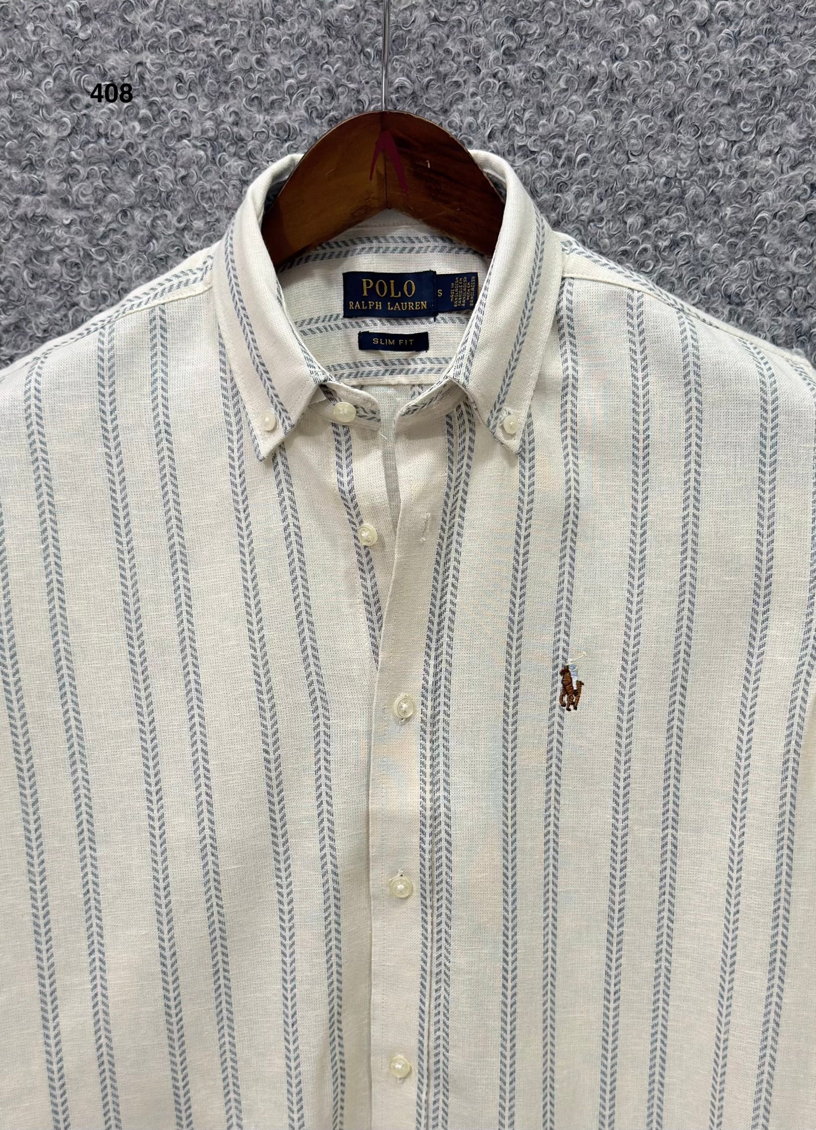 Premium Stripe Full Sleeve Shirt  RLST 408 - Image 2