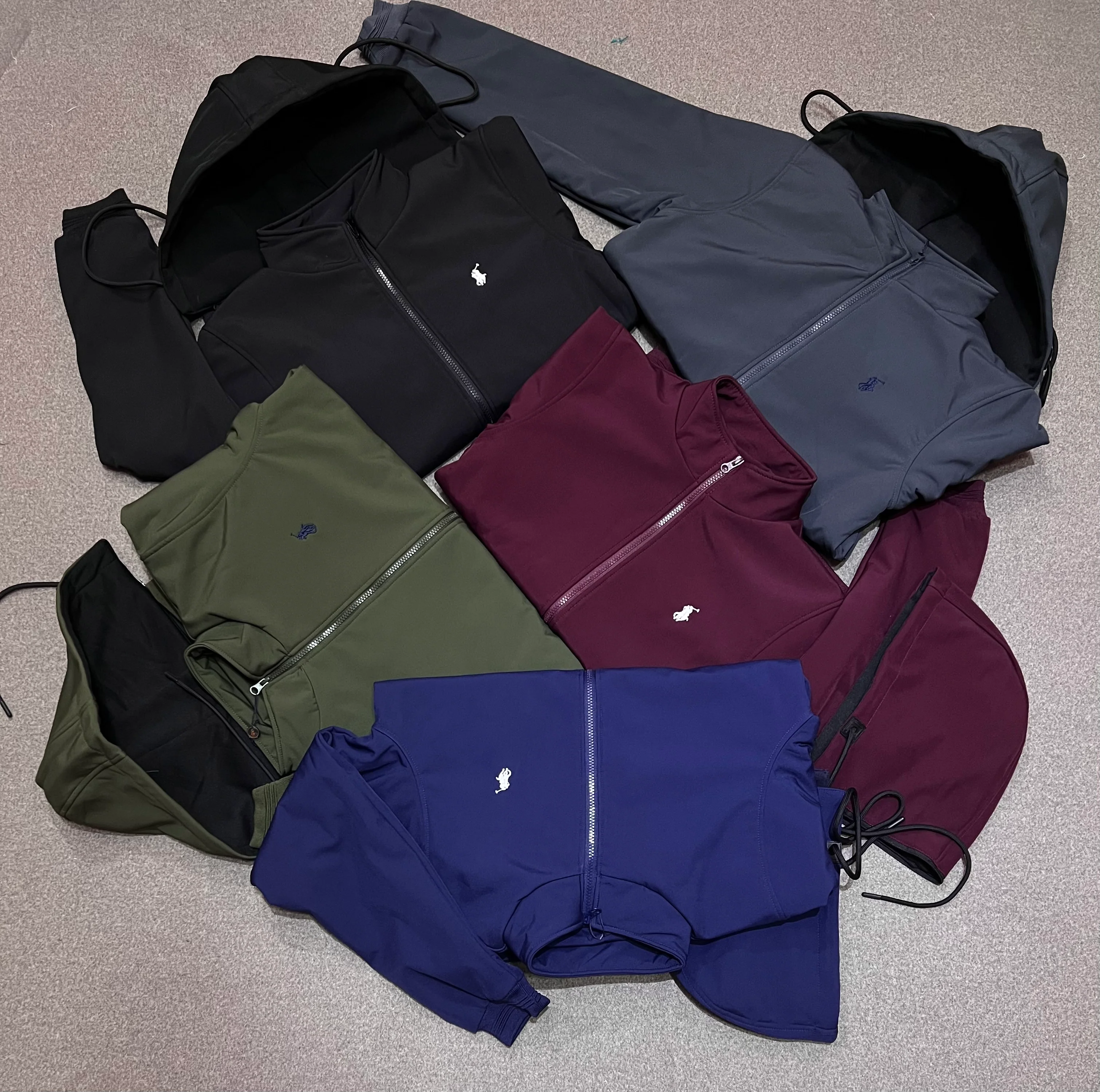 Premium Heavy Winter Jacket with Removable Hoody Maroon - Image 5