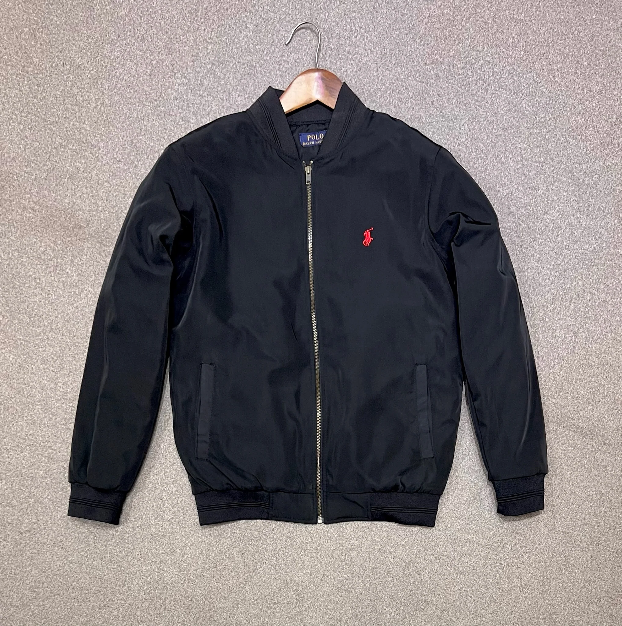 Premium Smart-Casual Layer Taffeta Jacket Black - Image 3
