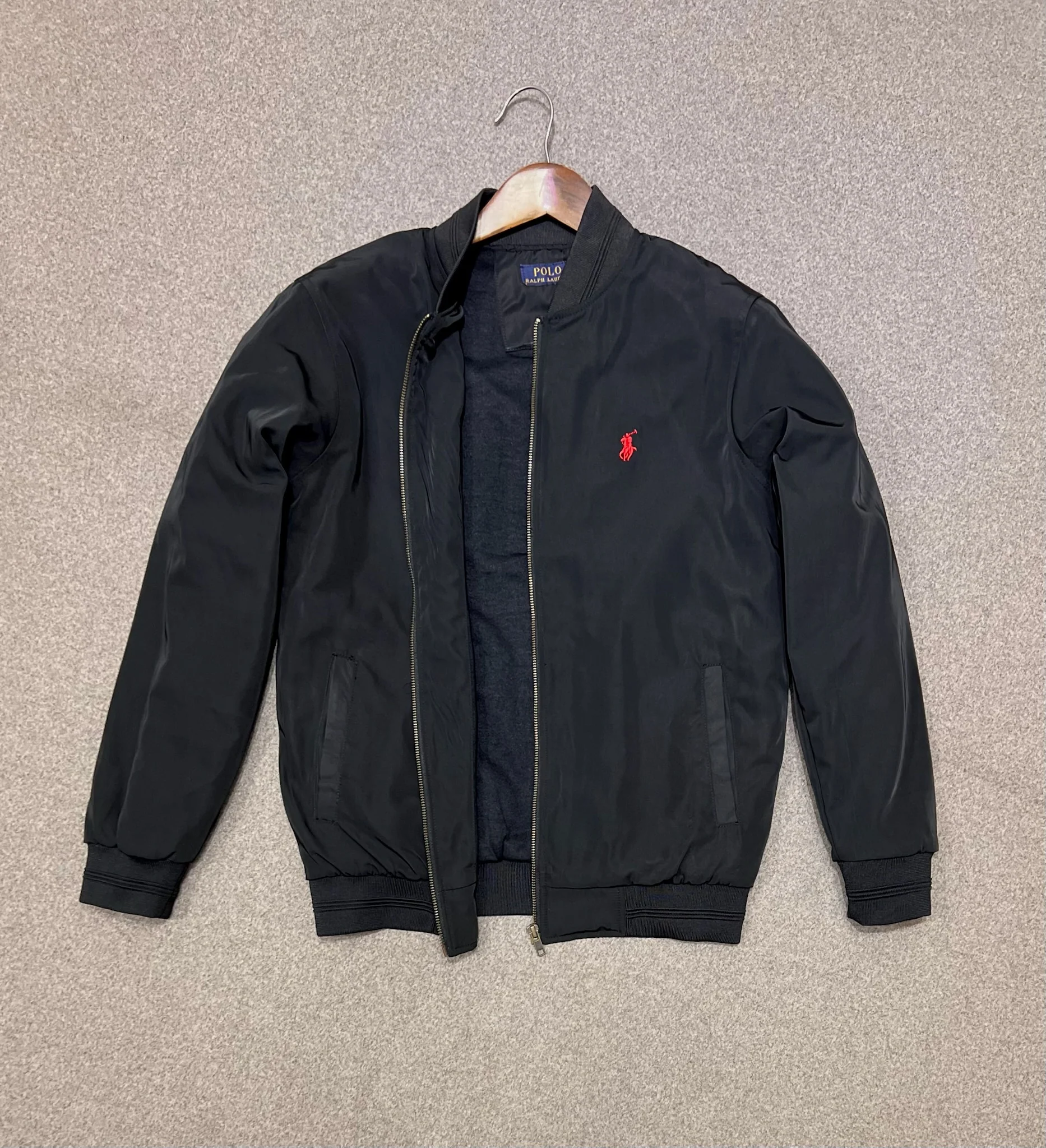 Premium Smart-Casual Layer Taffeta Jacket Black - Image 4